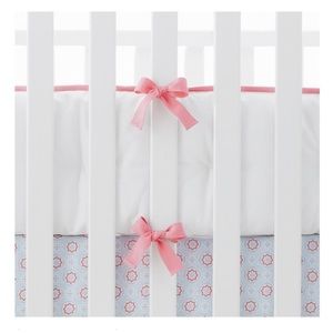 Serena & Lily Nursery Basics Crib Bumper, Punch